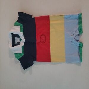 Colorful Striped Kids One Piece